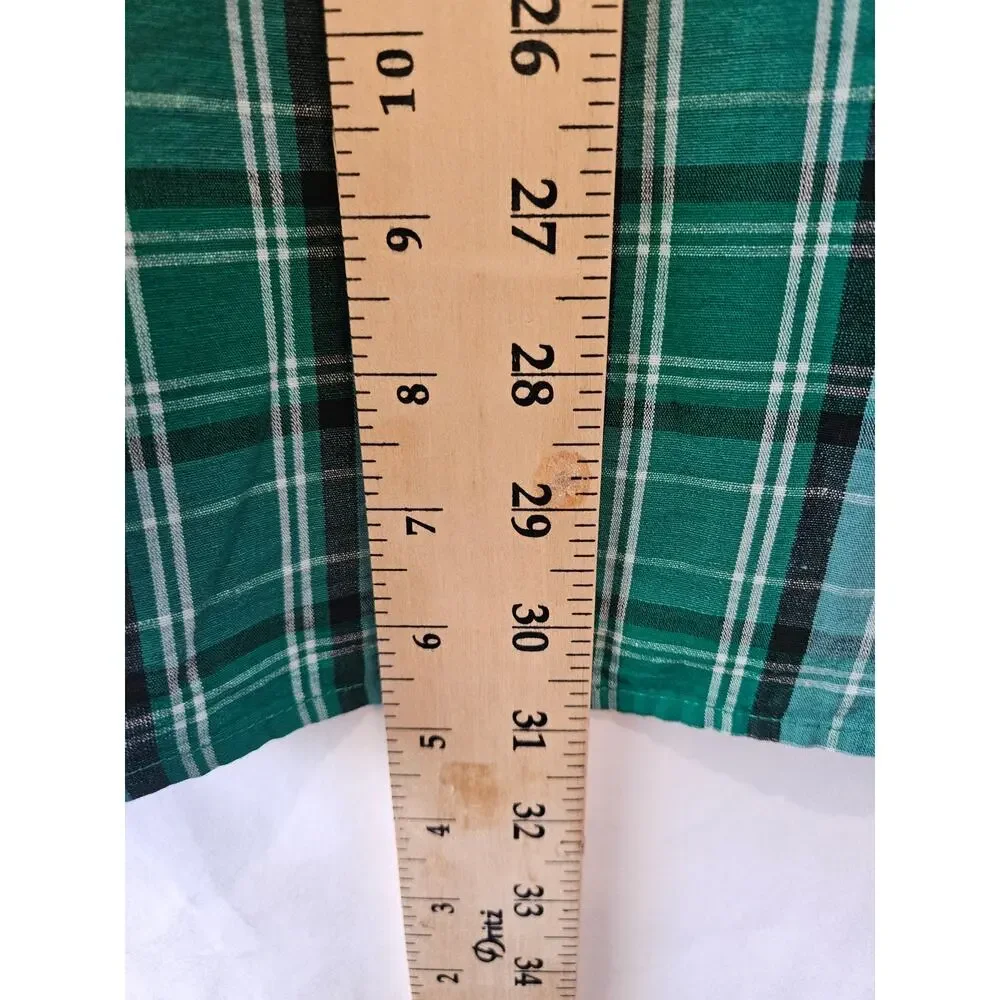 Levi's Long Sleeve Shirts Office Stripes Plaid Button Up Blue Green XXL Bundle